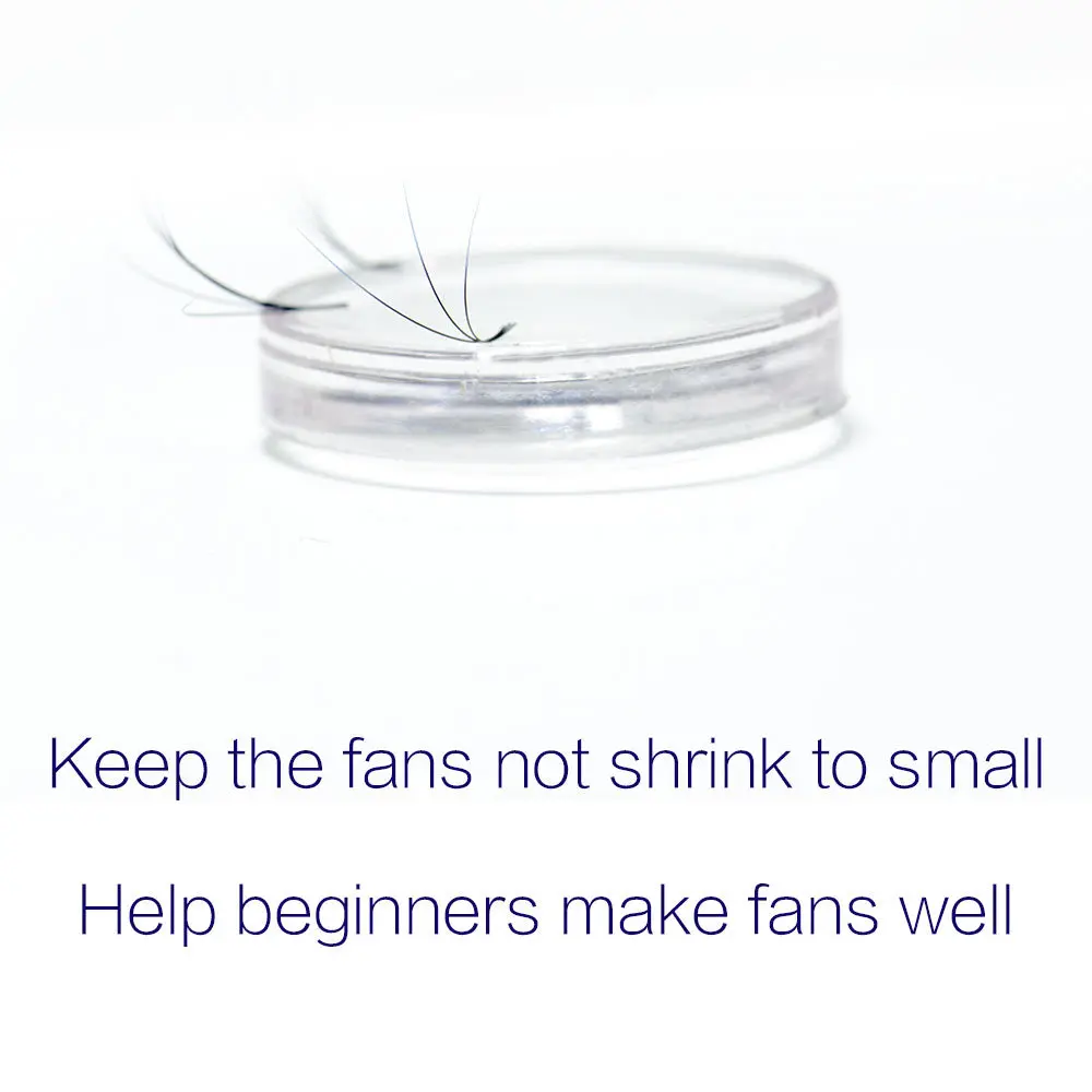 
Eyelash Extension Supplies 2cm/3cm/4cm Easy Fan Lash Pad Pallet Patches for Beginners Make Fans Blooming 