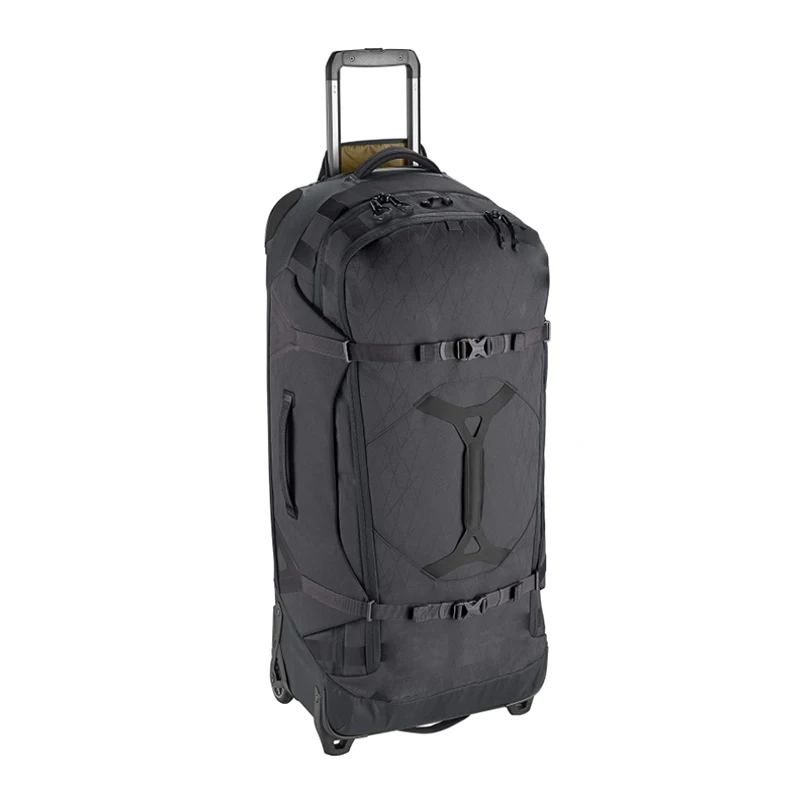 34 Inch Carry on Luggage-Soft Side 2-Wheel Rolling Suitcase Wheeled Trolley Sports Suitcase  for Outdoor Men Women