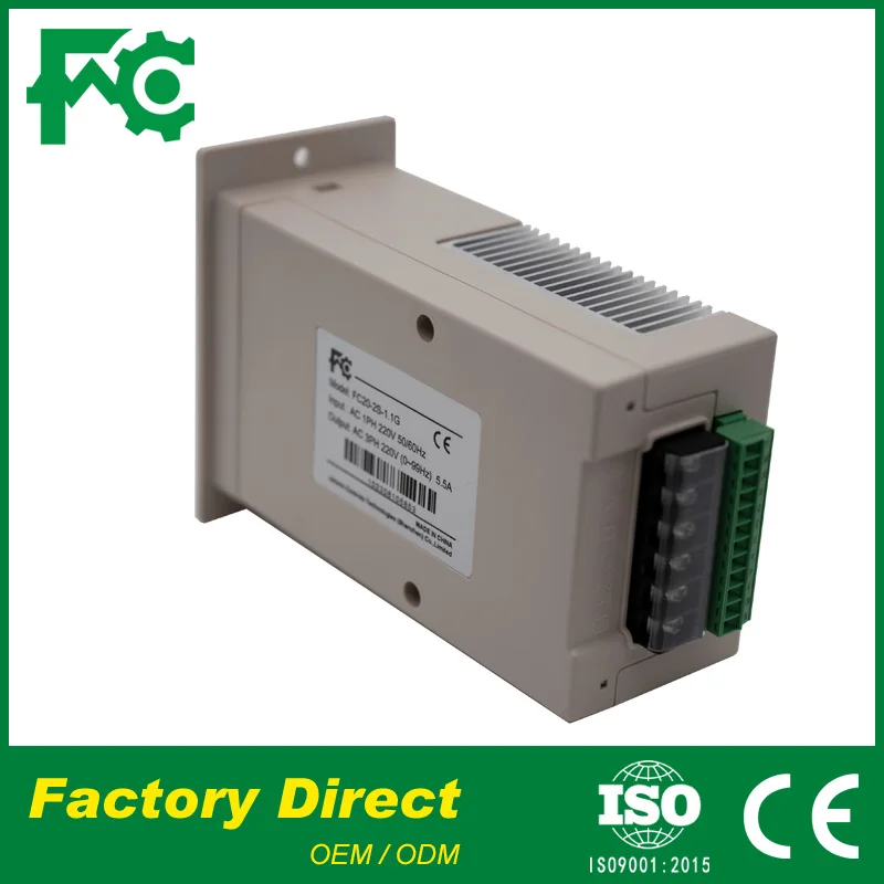 200W~1100W Mini Instrumental VFD/380V 3 Phase/Converter/Inverter/Variable-frequency Drive/AC Motor Drive/50Hz/60Hz