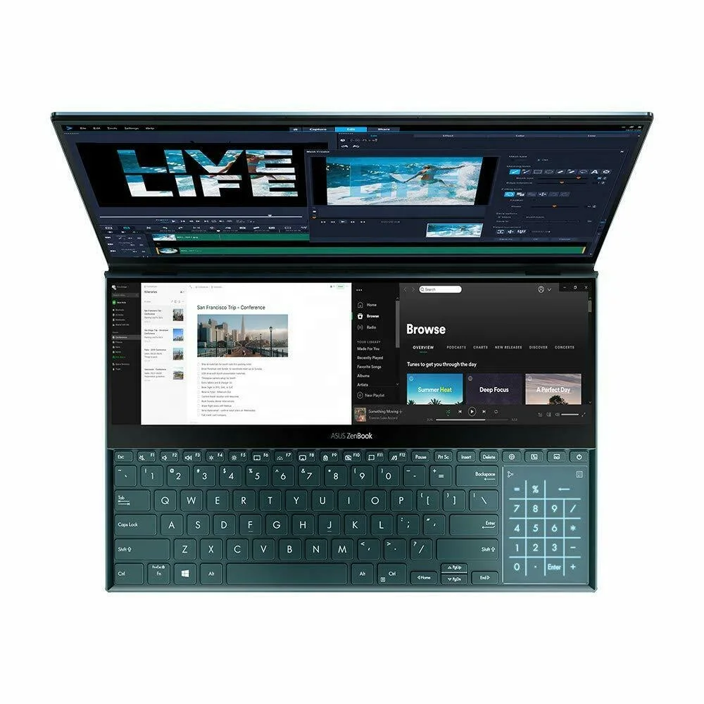 Brand New and Original for Asu S ZenBook Pro Duo UX582 i9-10980HK 32GB 1TB SSD 15.6 Inch GeForce RTX 3070