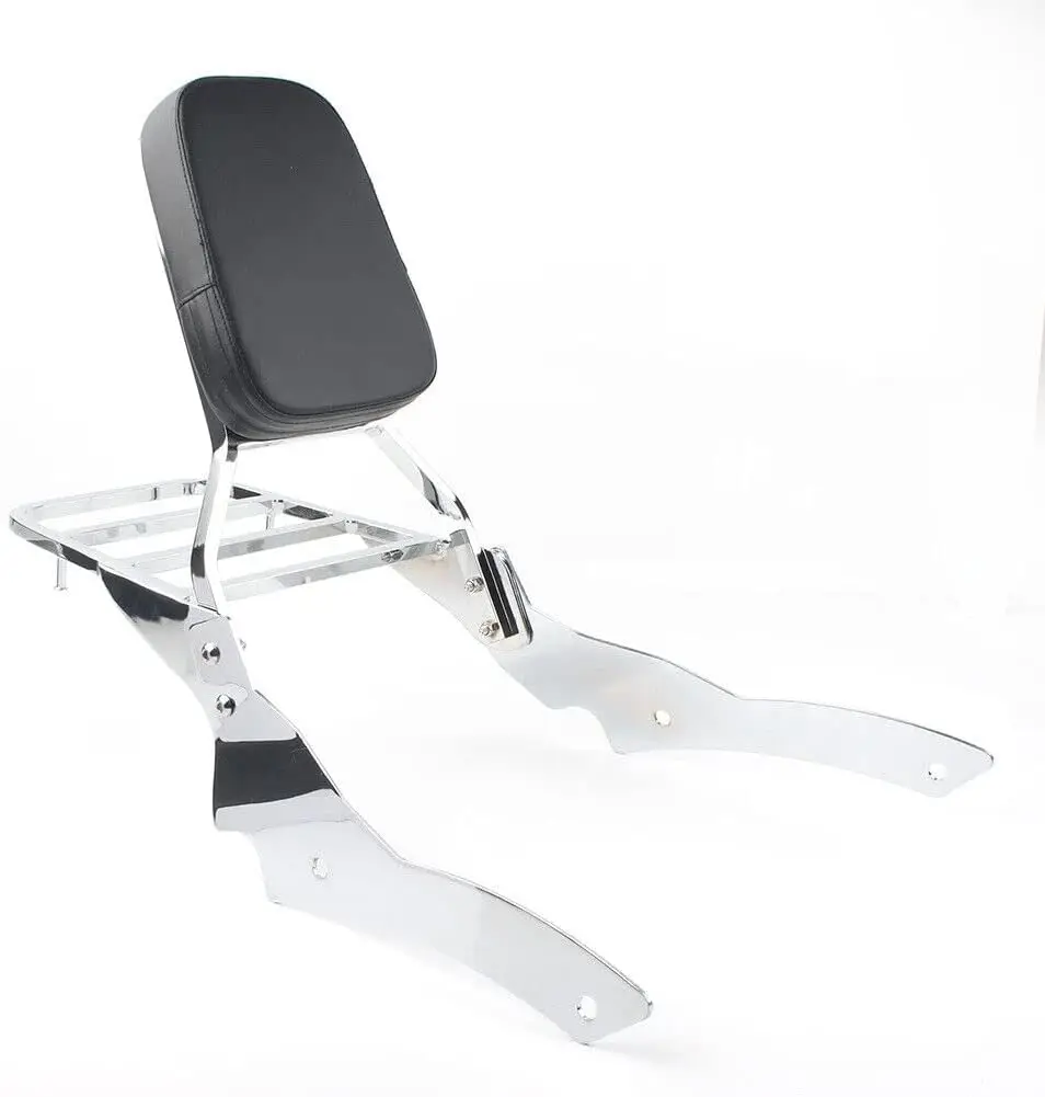 Motorcycle Backrest  Rest Luggage Rack Compatible For Suzuki Volusia VL400 VL800 2001-2011 Boulevard C50 2005-2011 Boulevard M50