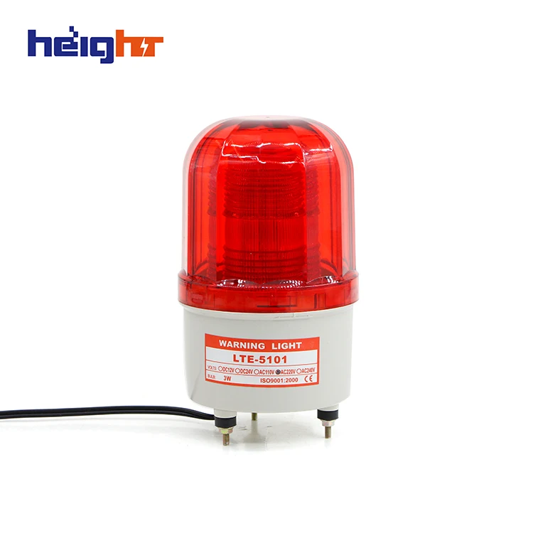 12V Alarm Led Flashing Strobe Light For Home Security Systems Red
