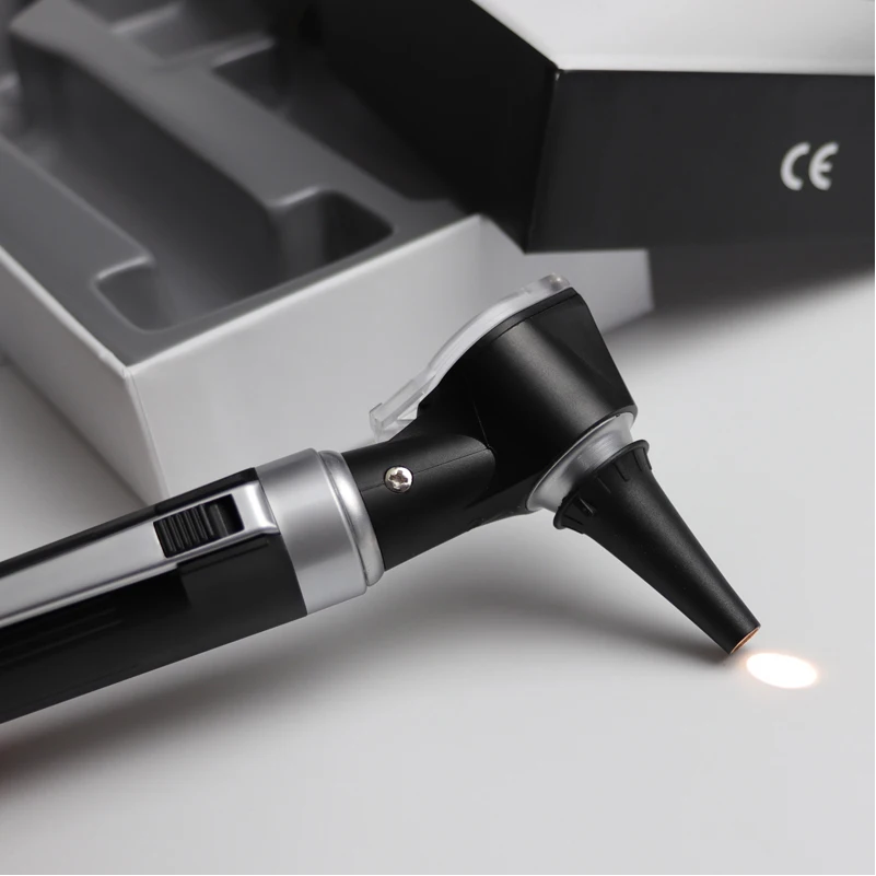 HONSUN HS-OT10J ENT Otoscope Set LED Fibre Optic Otoscope With Rechargeable Handle