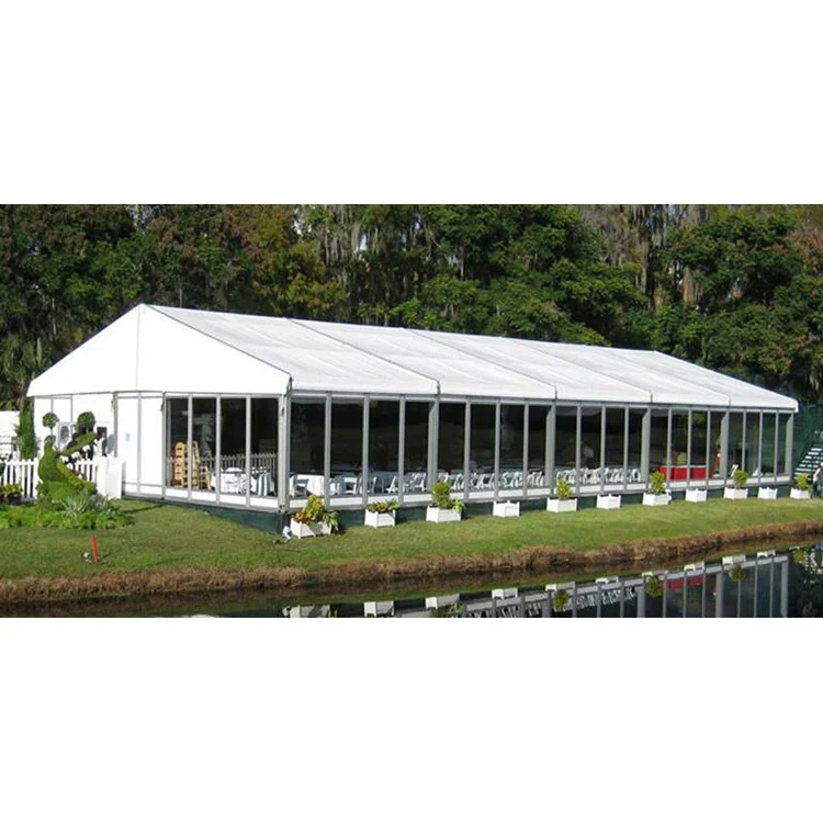 KENTEN Customized aluminium A structure outdoor event tents profesional wedding party luxury big outdoor wedding tent