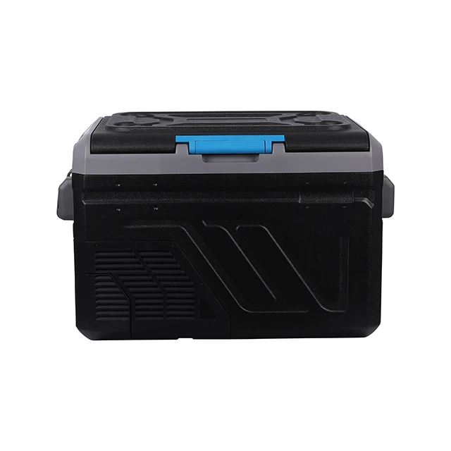 MJOO 25L/32L/40L Rechargeable Battery Car Fridge 12 Volt Travel Cooler Solar Mini Mobile Freezer With Wheels