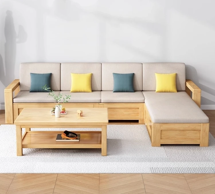 YASITE living room sofas set minimalist modern Chinese sofa with storage