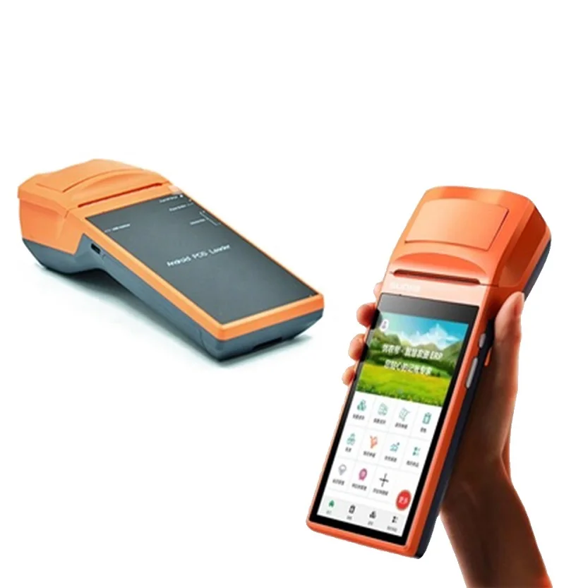 
Sunmi V1S smart wireless android mobile pos terminal with restaurant ordering system and point of sale software 