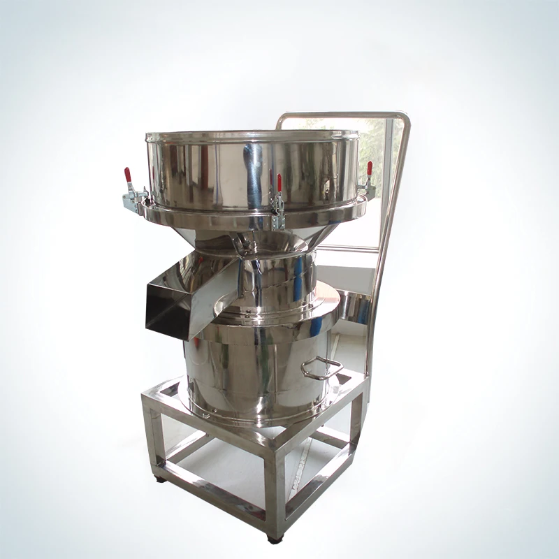 High Efficiency Small Automatic Sieving Liquid Sifter Soymilk Sieve Vibrating Screen Machine