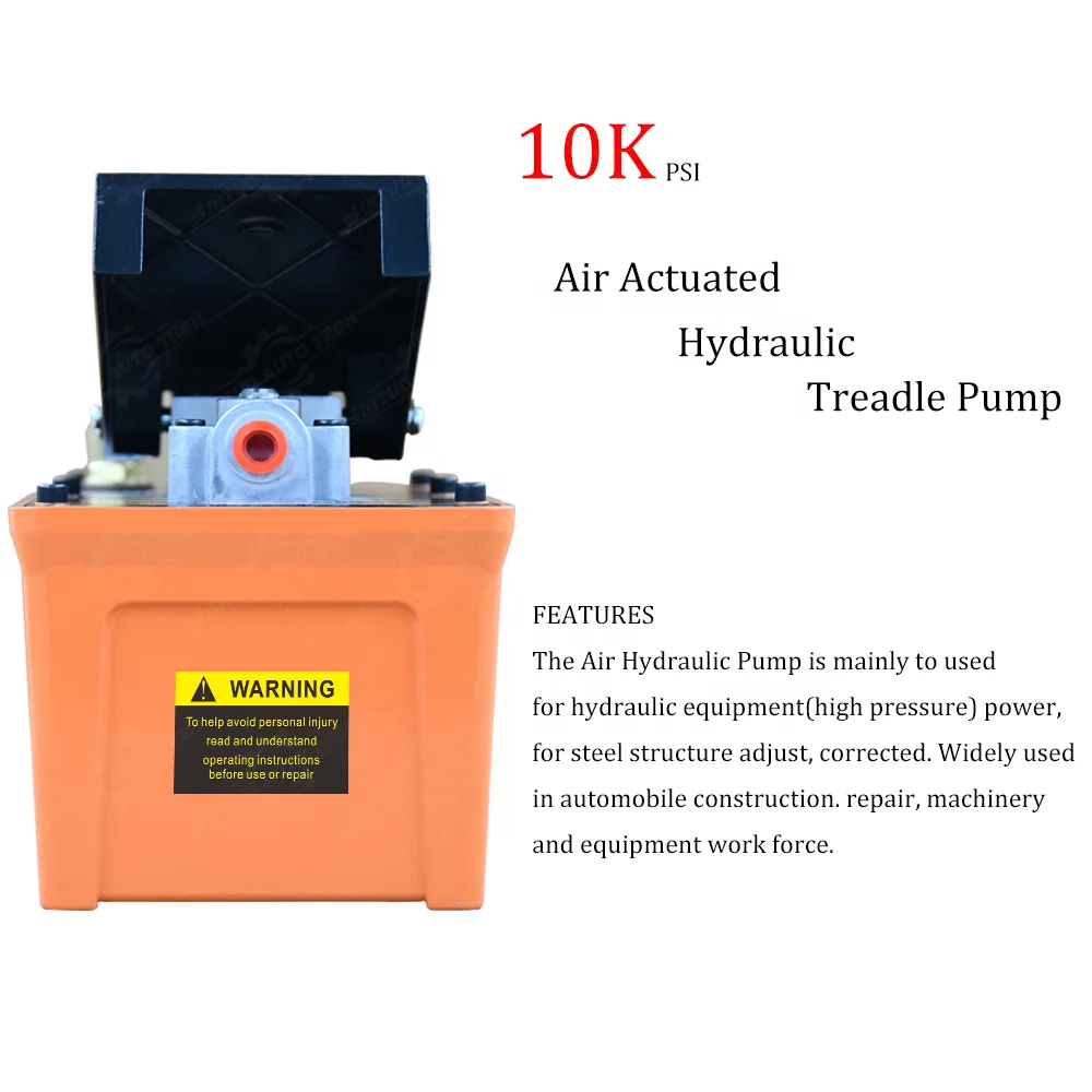  10000psi пневматический гидравлический насос для