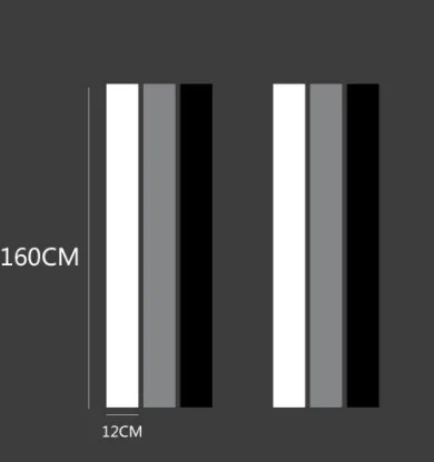 Factory Crafts Car side Stripes Sticker Auto Vinyl Wrap Racing Graphics Decals Automobiles sport car stripe decoration stickers