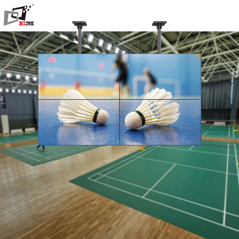 Universal Quad Vertical 2X2 Ceiling Mount for 32 inch to 65 inch VESA 100X100-600X400 VESA 100X100-600X400mm TV Mount