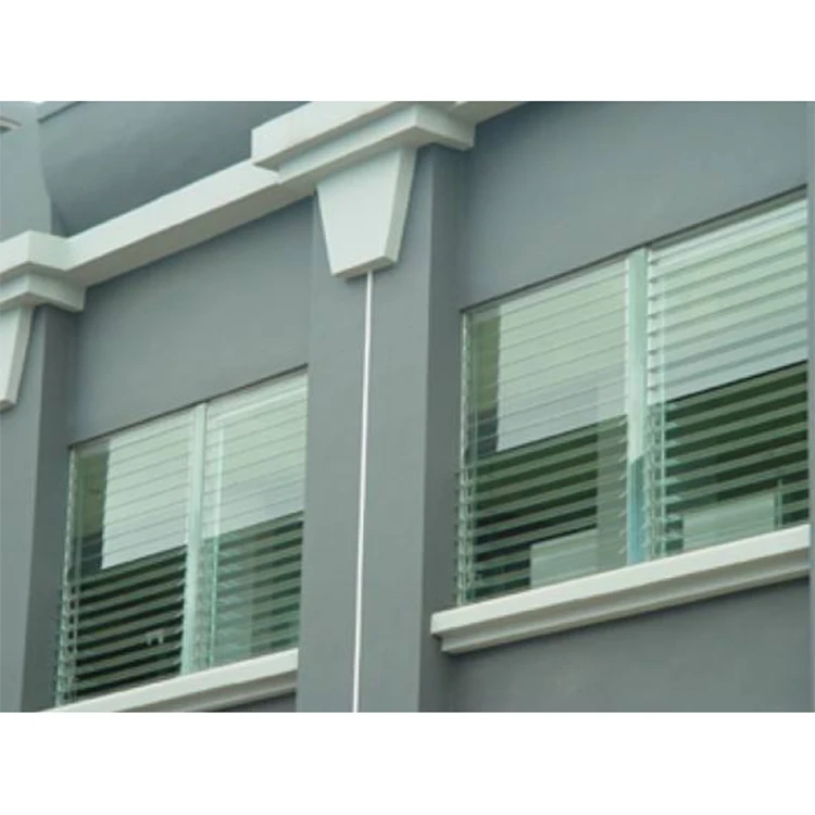 Shutters Window automatic Aluminum Glass Louvers Window Bullet Proof Window Roller Shutter Aluminum Frame Shutters