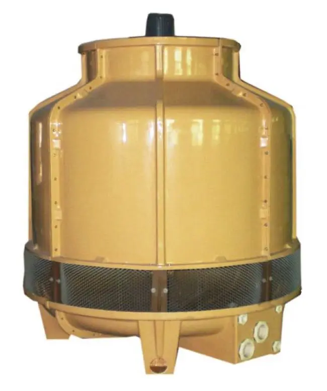 Industrial Close Circuit Round Counter Frp Water Cooling