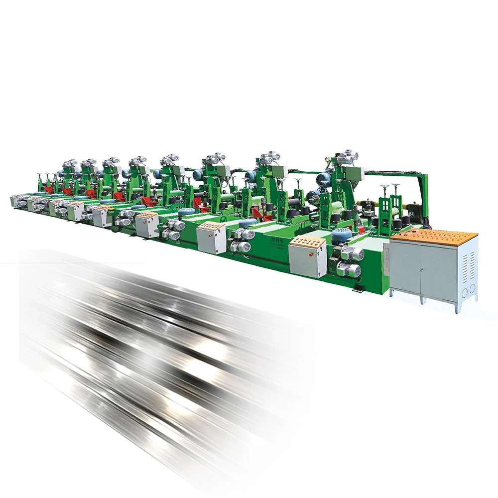 Steel Box Tube Pipe Polishing Machinery Square Pipe Polishing Machine