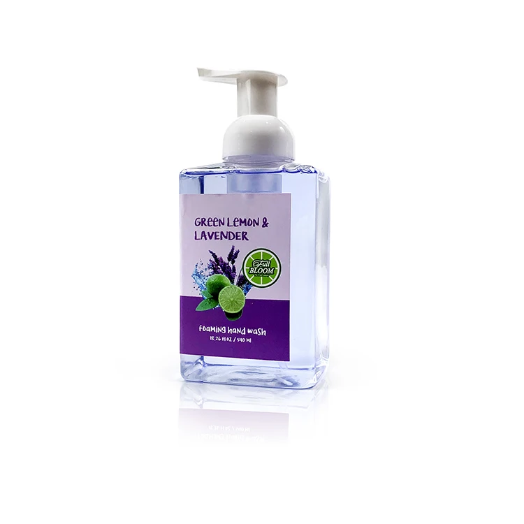 Wholesale Moisturizing Gentle Foaming Rich Bubble Hand Wash Liquid Soap For Hotel Bathroom