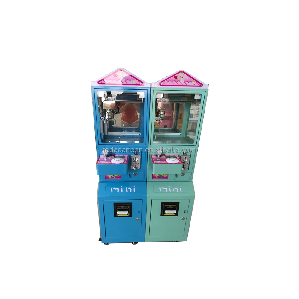 Toda amusement machine coin operated games mini claw machine