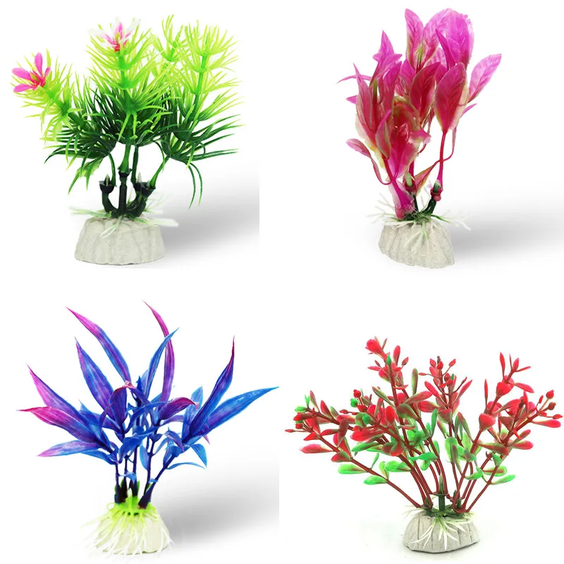 
Wholesale price Aquarium Plants Decor Plastic Fish Tank Plants Decorations Ornament Large Aquatic Plant for Aquarium 