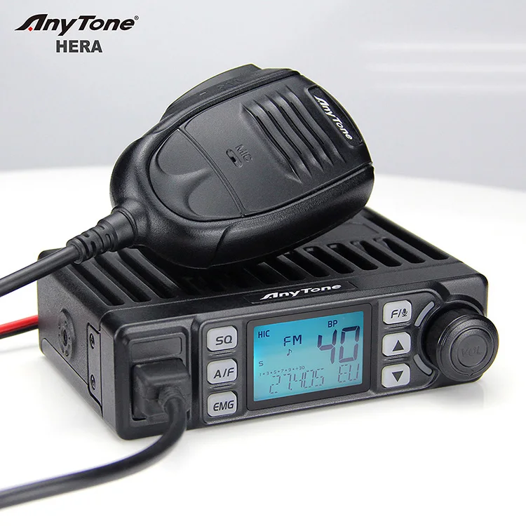 Anytone HERA CE 4W CB Radio 27Mhz 12/24V AM FM 7 Color Display With CTCSS DCS CODE UHF VHF radio