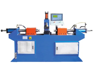 Integrated Air Conditioner  Tube De-coiling Straightening Cutting Drilling Punching Bending and End Forming Spinning Machine