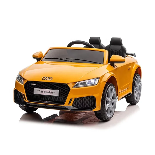 Лицензированный Детский Электрический автомобиль Audi TTRS игрушки с дистанционным управлением 12 В ездить на машине в возрасте 10 лет огромный