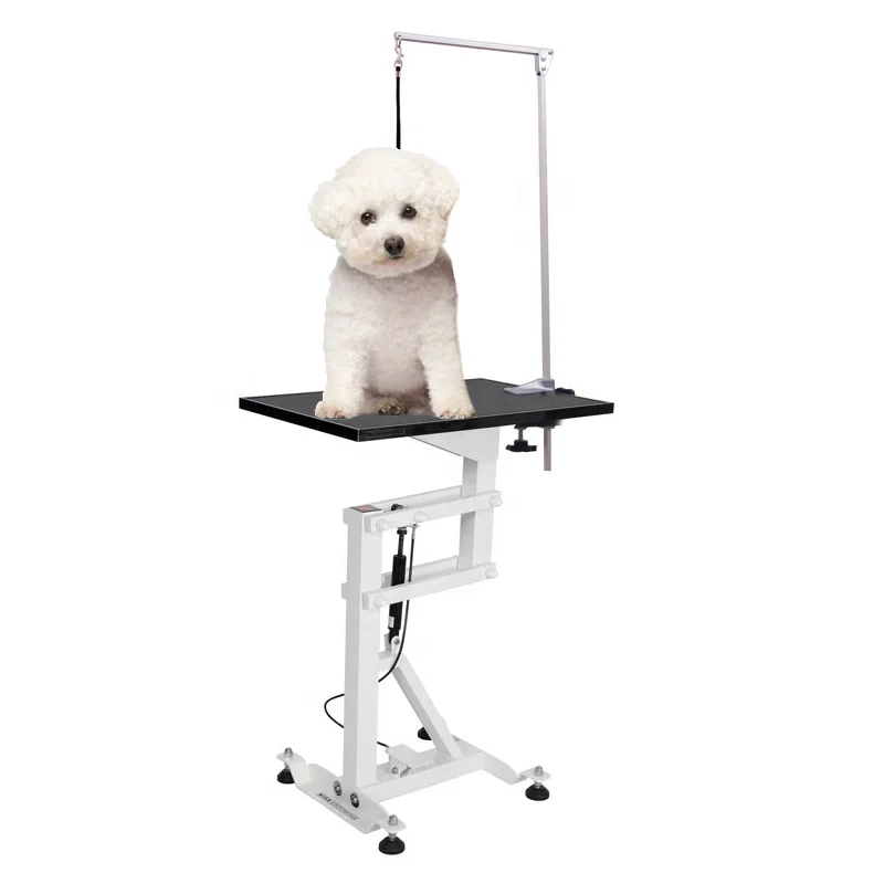 Pet grooming table wholesale rectangle air lift factory new pet grooming table dog beauty salon arm Portable grooming table