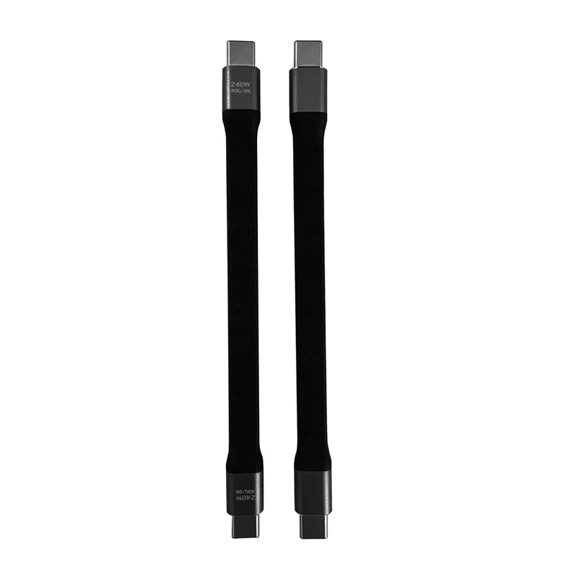 240W Fast Charge 40 Gbps 8K Type C Extension Cable 5A Fast Charging USB C Male to USB C Female for iPhone