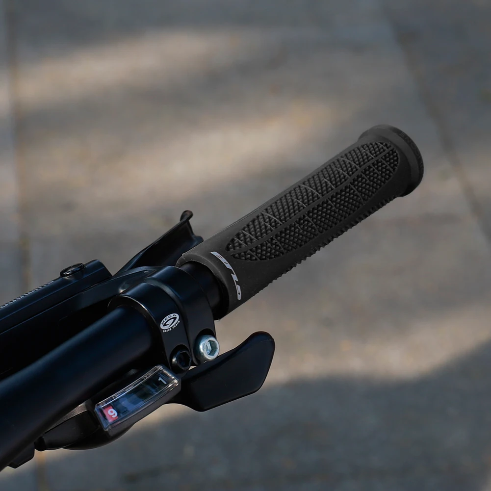 Silica Gel Bicycle MTB BMX Road Mountain Bike Soft Rubber Handlebar End Grips With Bar Plug