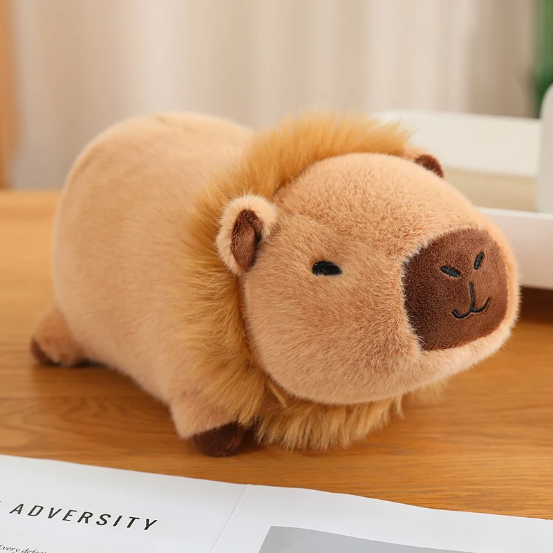 Transforming Honeybee Capybara Plush 25cm 35cm Soft Stuffed Dog Party Wholesale Cheap Toys Free Shipping Sublimation Features