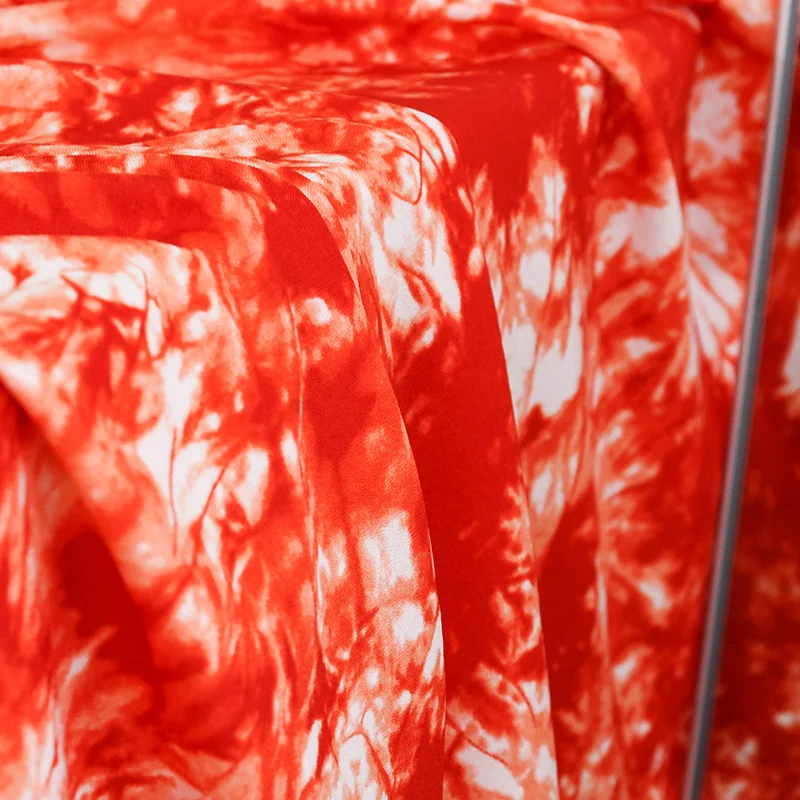 Polyester Rayon Spandex Fabric Neon Polyester Fabric for Uniform Clothing