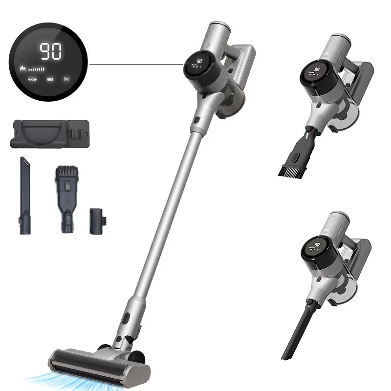 Wholesale brushless motor push-rod handheld dust collector cordless vacuum cleaner vertical for car household