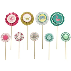 Cocktail Decoration Flag Wooden Toothpick Flag, Cake Inserts
