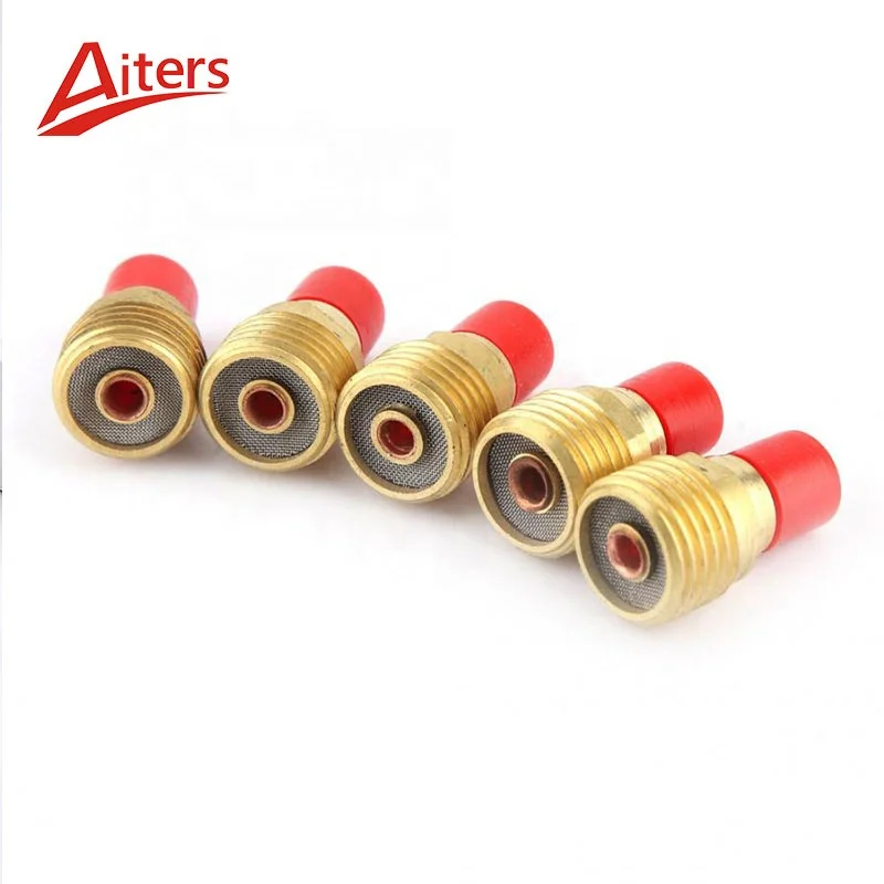 Sample Kit 7PCS for WP9/20/25 Small Gas Lens Collet Body TIG Torch Consumables Welding Collet Body Alumina Nozzle Cup Gasket