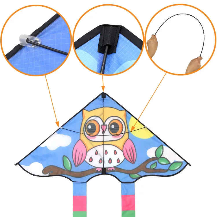 
China Factory Promotional Sturdy Flat Unicorn kites 