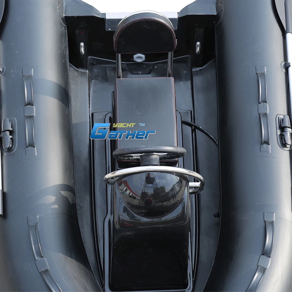 Small Tender 9ft RIB270 Hypalon/PVC Inflatable Boats With fiberglass Rigid Hull