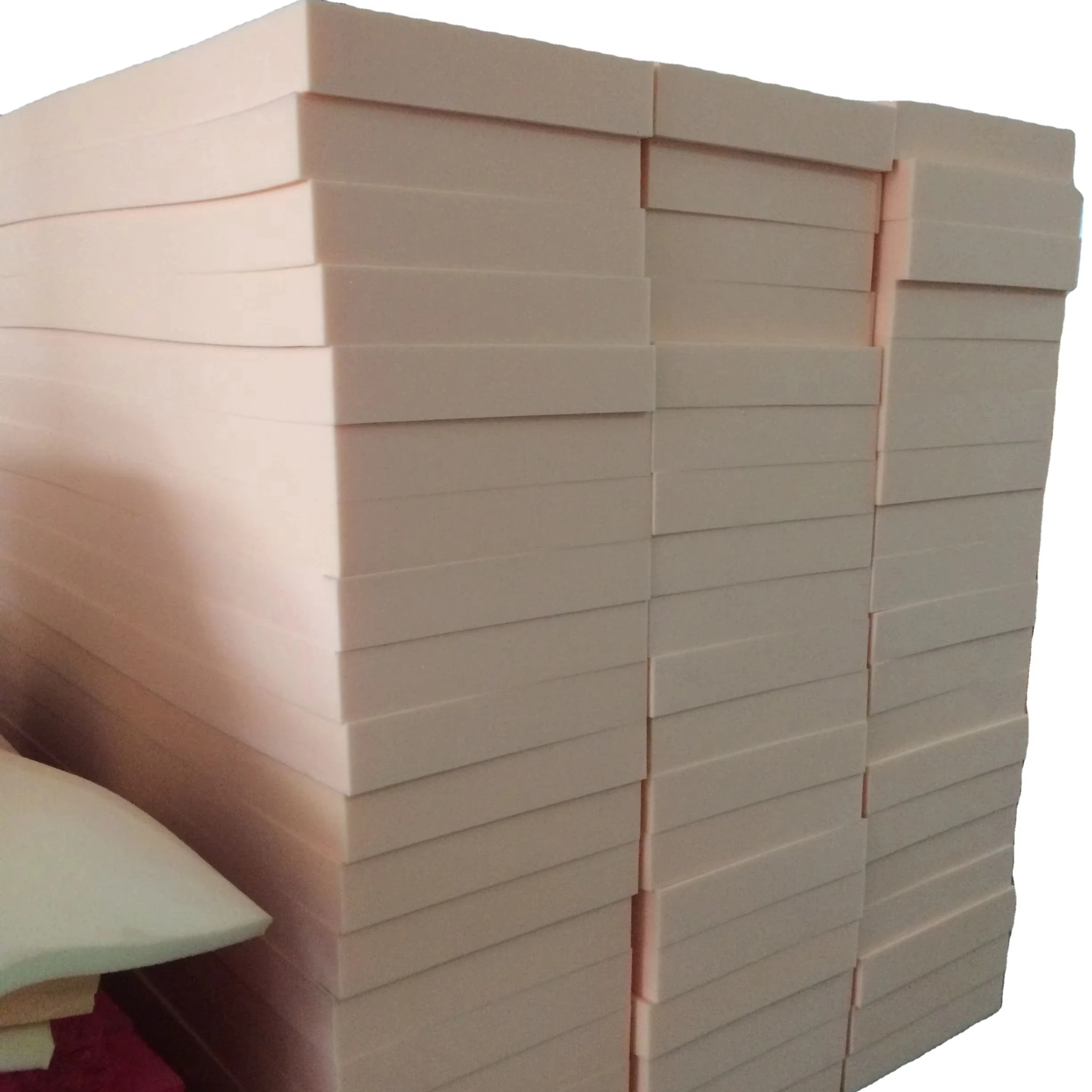 30 to 35kg/m3 Density high density upholstery foam 50 hardness IFD 40% 160N for sofa furniture making