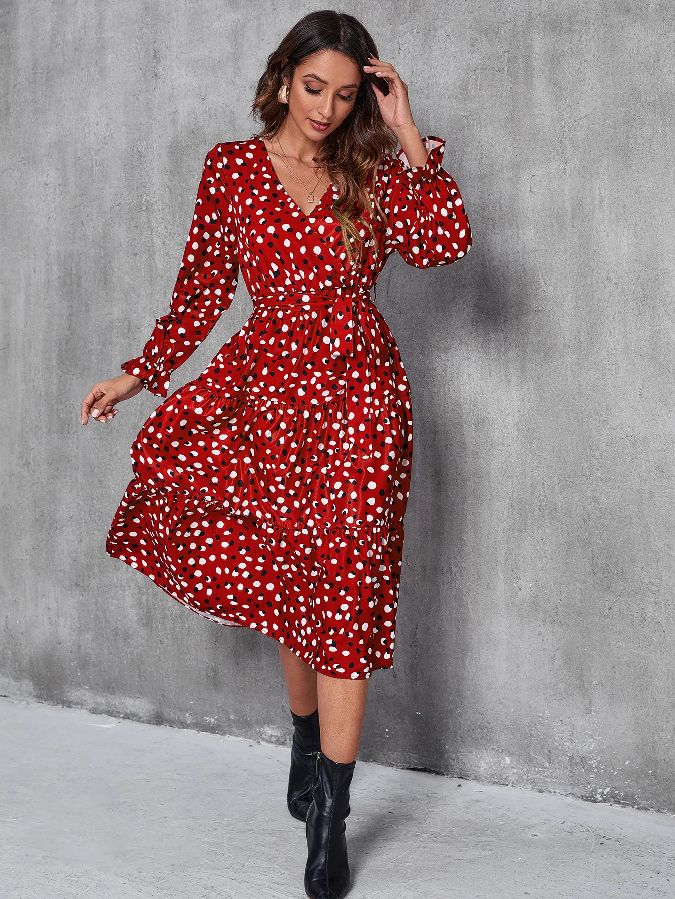 2022 High quality Wholesale Customization Holiday Elegant Casual Party Floral Dresses For Women 2022