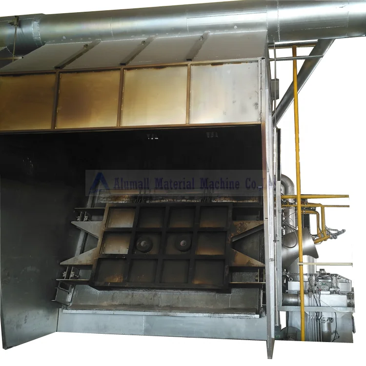 25 Tons Natural Gas Aluminum Melting Furnace For Foundry Equipment