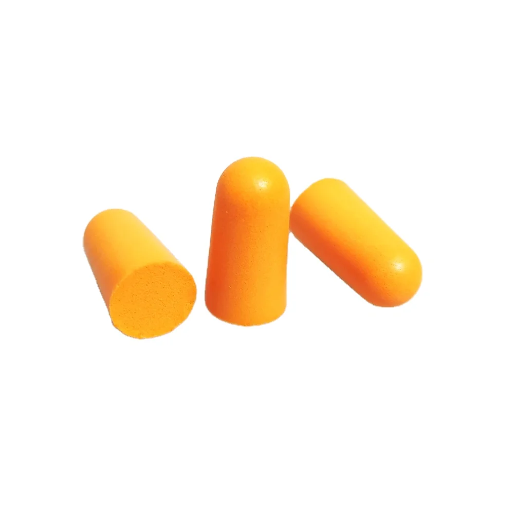 Noise Cancelling Comfortable Ear Protection PU Foam Earplugs