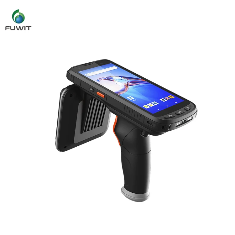  Ручной сканер штрих-кода UHF 5 дюйма 1D 2D Android GPRS