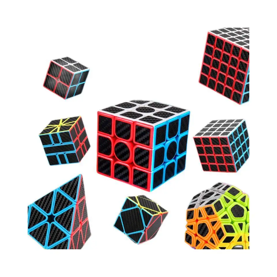 MoYu Cube Лидер продаж Meilong куб из углеродного волокна головоломка волшебный для рекламных игрушек