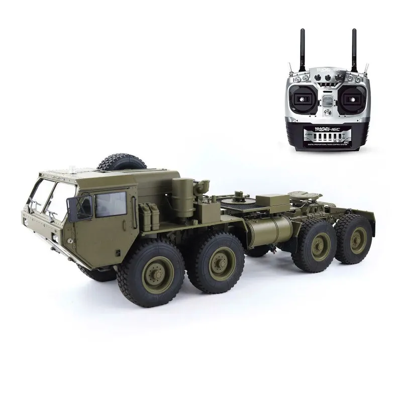 1/12th Scale HG-P802 Pro 8x8 HEMMT Truck Military Upgraded ARTR W/ LEDs and Sounds M983 US Army Car No Battery & Charger