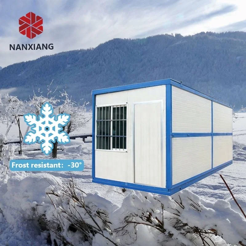 NANXIANG recycled customized container on wheels folding family house