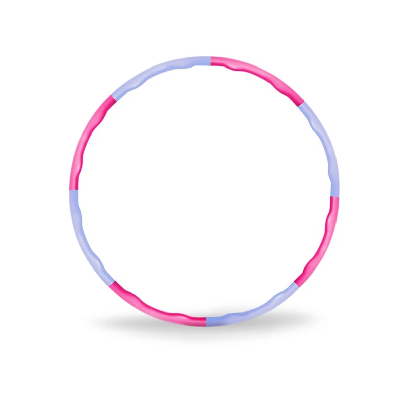 Manufacturer Detachable Hoola Fitness Hoops Gym Equipment Sports Workout Exercise Weight Loss Ring Hoop