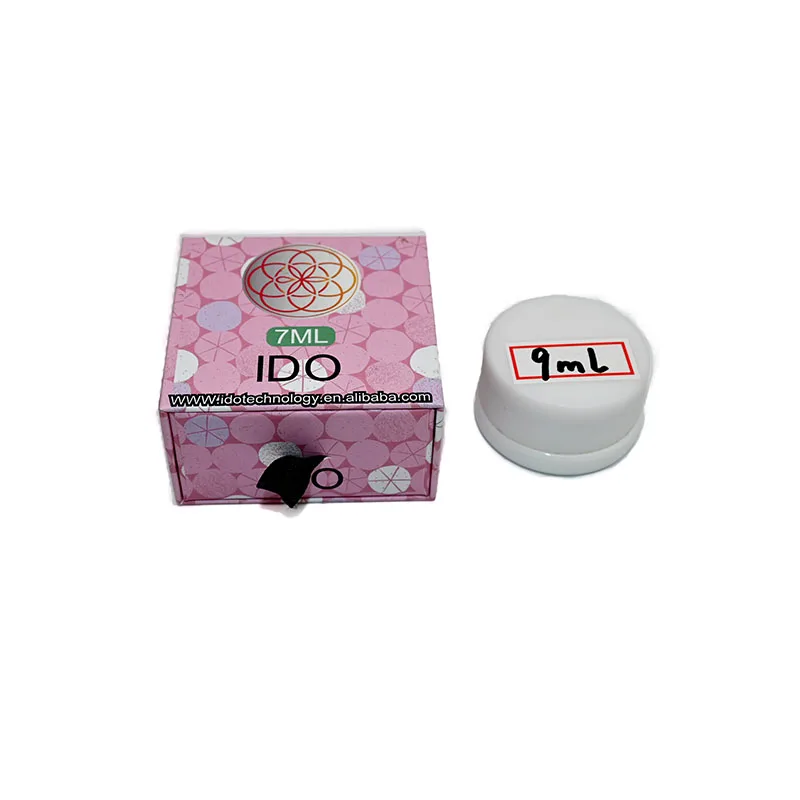 Customizable Recyclable folding Concentrate Glass Jars Paper Box packaging  with paper insert