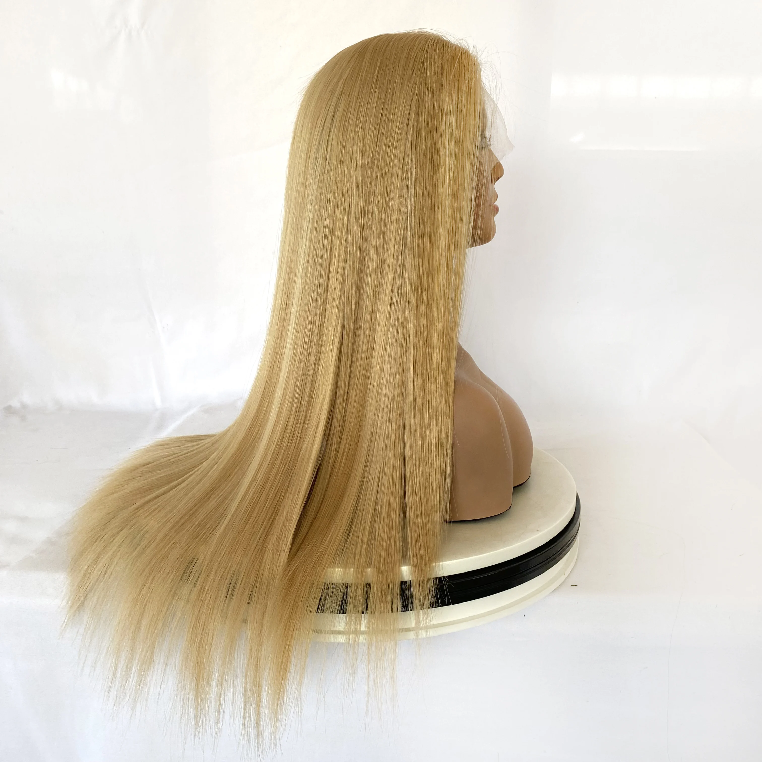 wholesale blonde hair wigs pre plucked glueless wigs raw virgin human hair hd transparent ginger lace front human hair wigs