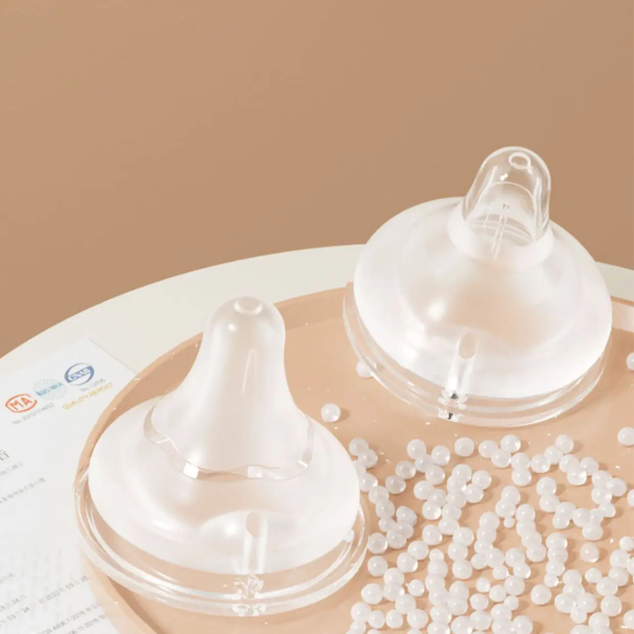 BPA Free Silicone Infant 3 Generation Anti Colic Teat eat Wide Neck Baby Nipple Milk Feeding Bottle Pacifier Teat Breast Nipple