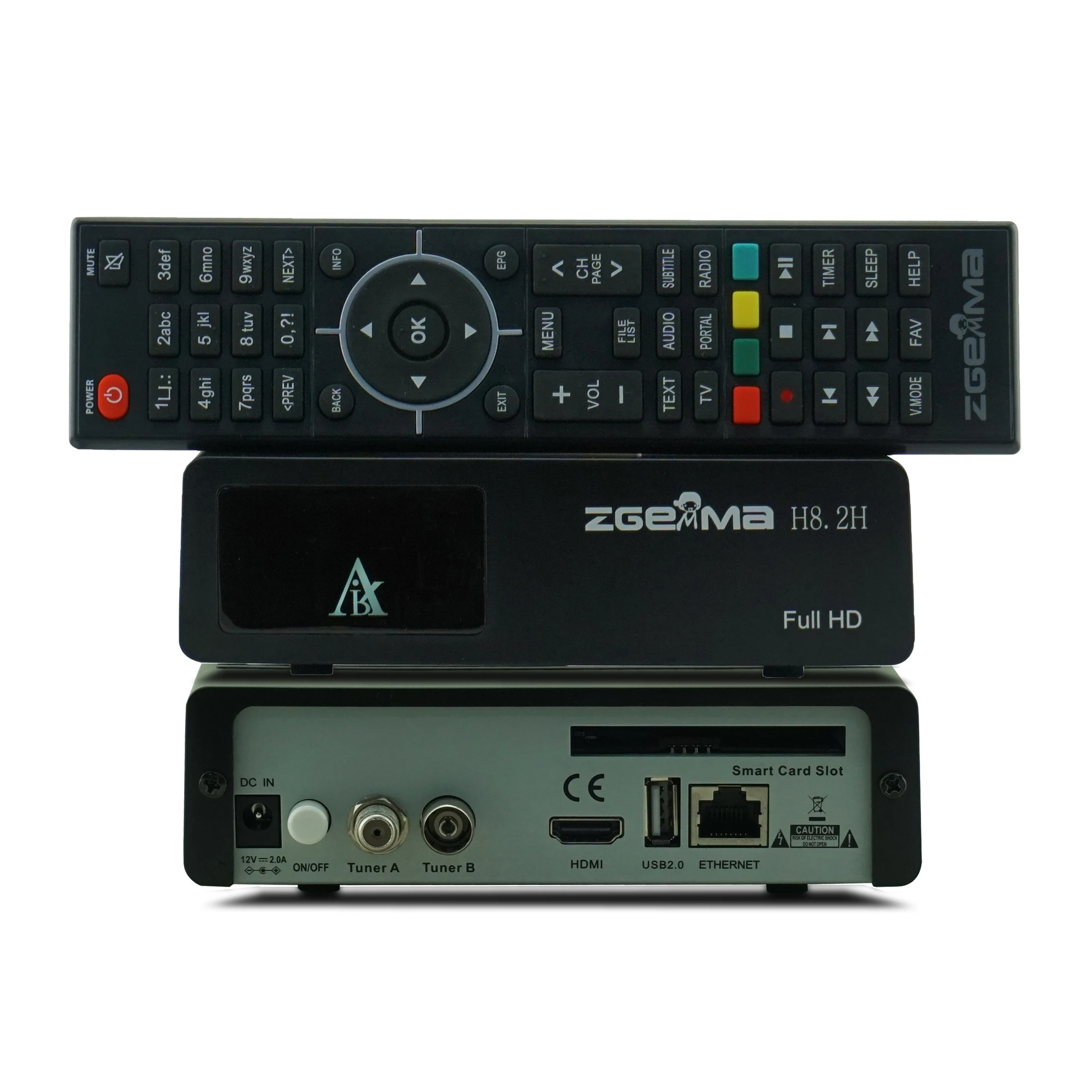 ZGEMMA H8.2H Digital Smart TV Box Full HD USB DVB T2/C S2X Satellite Receiver Linux Set Top Box
