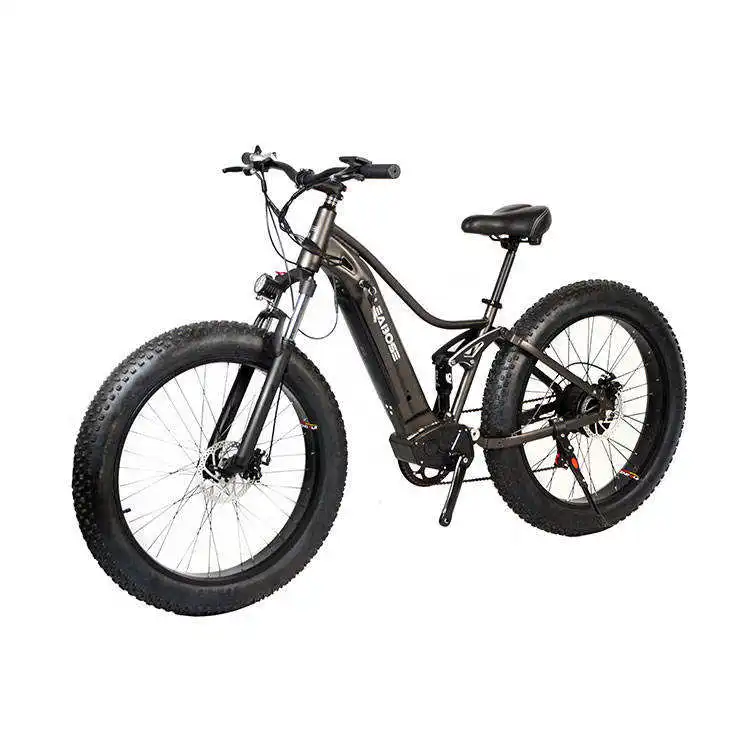 Custom Color Conquer hills 26' 4 electric enduro ebike Charging mileage 80KM e city bike