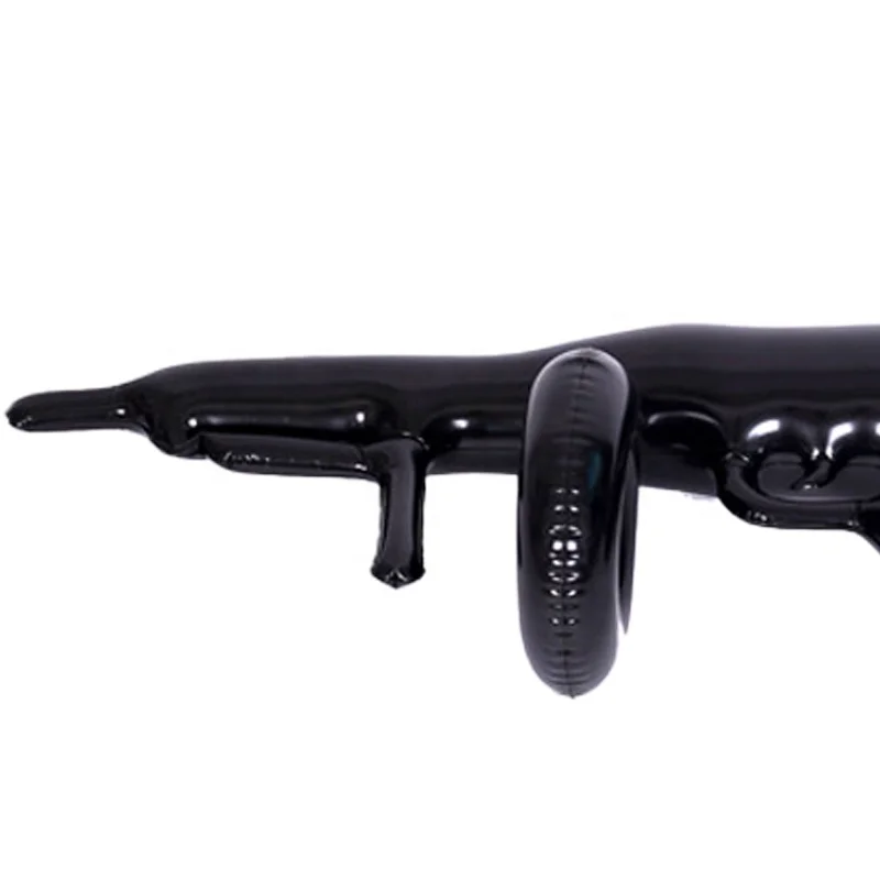 80cm Funny design eco-friendly pvc inflatable modle gun weapon toys