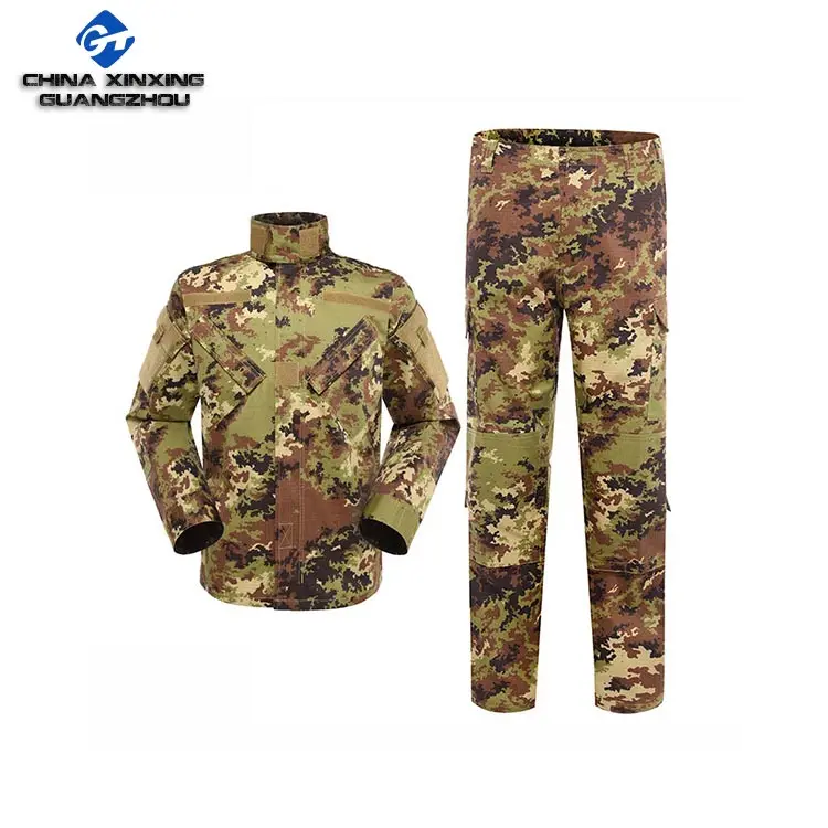 Breathable Rip Stop 210GSM ACU Uniform Combat Sets Camouflage Uniform Tactical Uniform